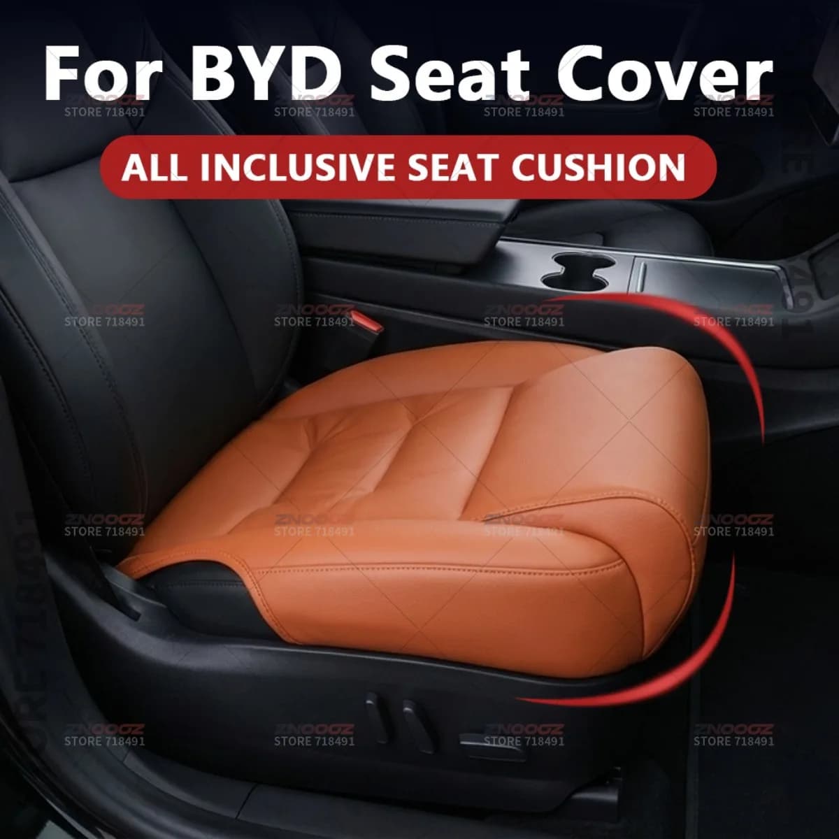 Supporto per Gambe per Sedile Auto BYD Qin Han Tang Song Yuan Seal, Estensione Coprisedile in Memory Foam, Cuscino Estensore, Accessori Interni