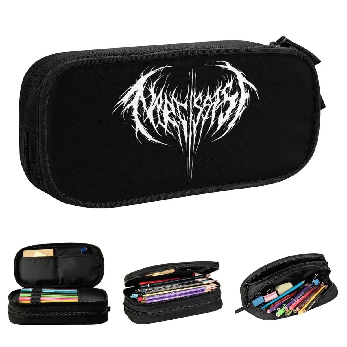 Band Playboi Carti Astuccio per matite Astuccio per matite Penna per bambini Borsa di grande capacità Materiale scolastico Accessori regalo