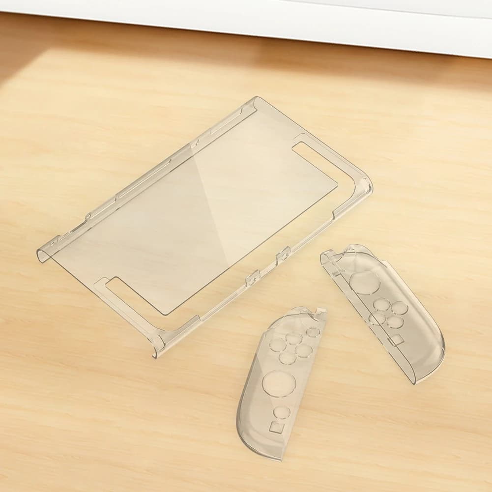 Custodia Protettiva Trasparente Anti-Graffio in PC Rigido per Console di Gioco Switch 2 - Accessori per Console Gaming