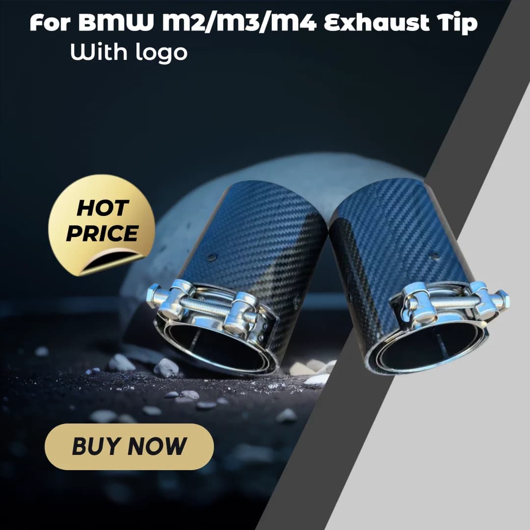 Per BMW M2/M3/M4 Punta di scarico speciale F80/F82/F83/F84/F87 Silenziatore Ugello di scarico Morsetto nascosto