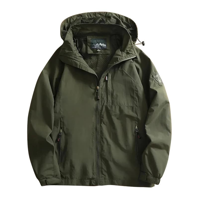 Autunno uomo escursionismo giacche impermeabili uomo outdoor arrampicata ad asciugatura rapida cappotti con cappuccio uomo sportivo giacca a vento traspirante giacche 5XL