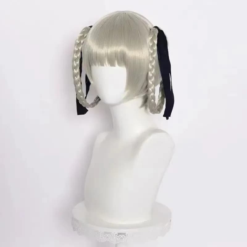 Kakegurui Momobami Kirari Cosplay Sintetico Breve Rettilineo Anime Coser Ragazza Carina Parrucca in Fibra Resistente al Calore s;3'c,5.y;8'v,