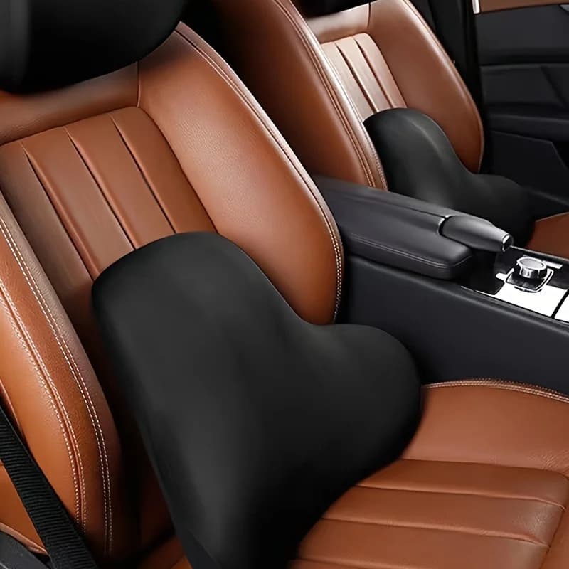 Cuscino in Memory Foam per Sedia da Ufficio, Migliora il Comfort Seduto, Allevia il Dolore a Vita e Schiena, Migliora la Postura