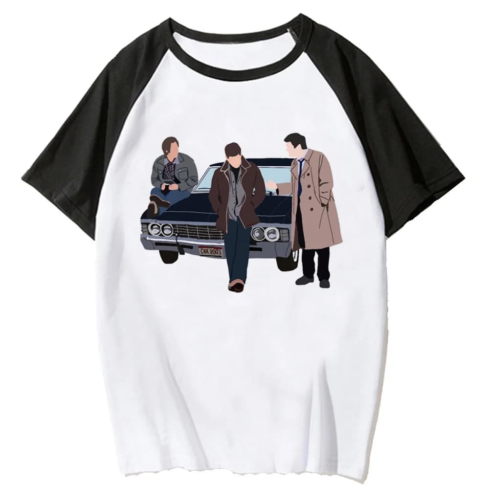 Top soprannaturale da donna streetwear Cultura pop Pastello da donna top graphic tees Gotico harajuku donna Psichedelico