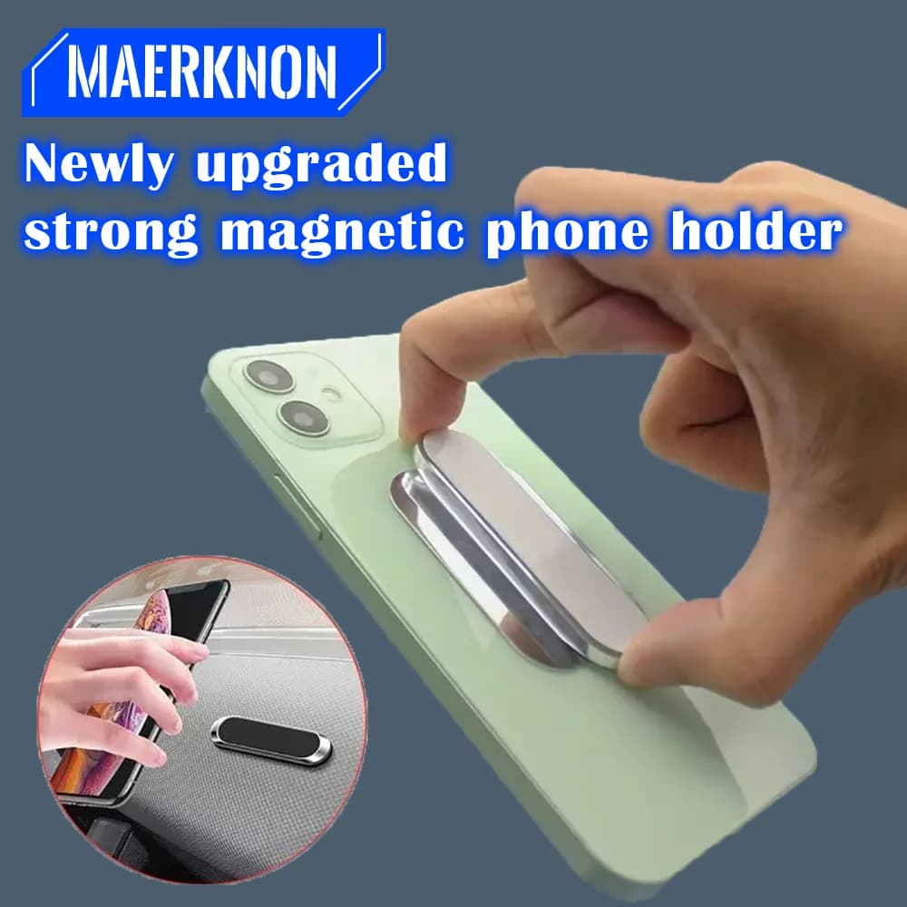 360 ° Magnetic phone support for folding car with rotation Universal GPS support for mobile phone in the bracket for iPhone Samsung Xiaomi Huawei