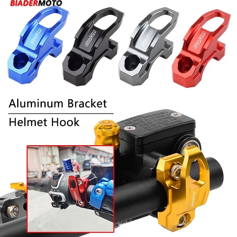 Nuovo moto CNC 22mm casco gancio bagaglio borsa gancio per Honda GROM 125 MSX125 MSX 125 GROM125 2014 - 2023