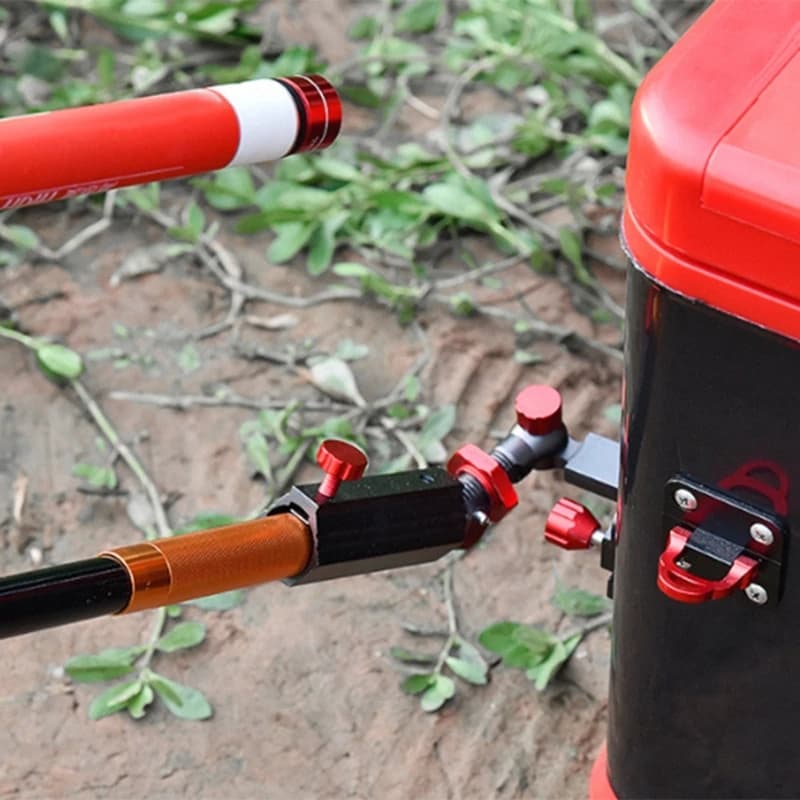 Universal Mounted Cane Fishing Door Mounted Ribbon Fixing 360 Degrees Fixed Rotella Adjustable Edge