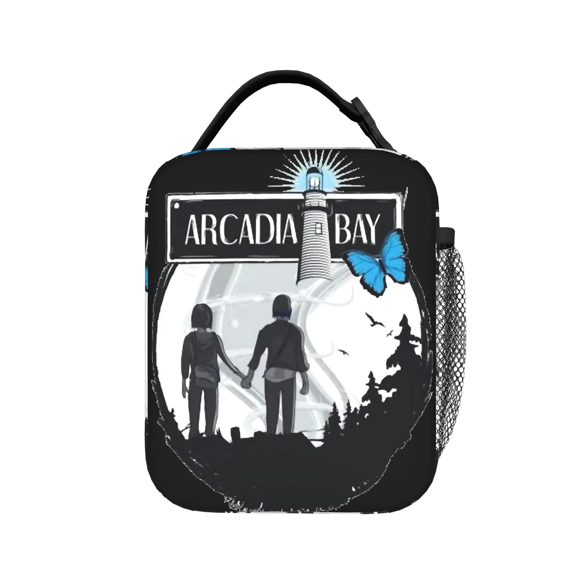 Great Rewards Life Is Strange Borsa termica per il pranzo, borsa termica riutilizzabile, contenitore per il pranzo, borsa grande per il pranzo, borsa per alimenti, College