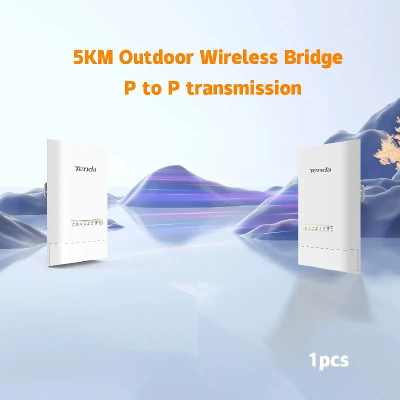 Tenda OS3 5KM 5GHz 867Mbps Outdoor CPE Wireless 5G WiFi Ripetitore Extender Router AP Punto di accesso Wi-Fi Bridge da p a p