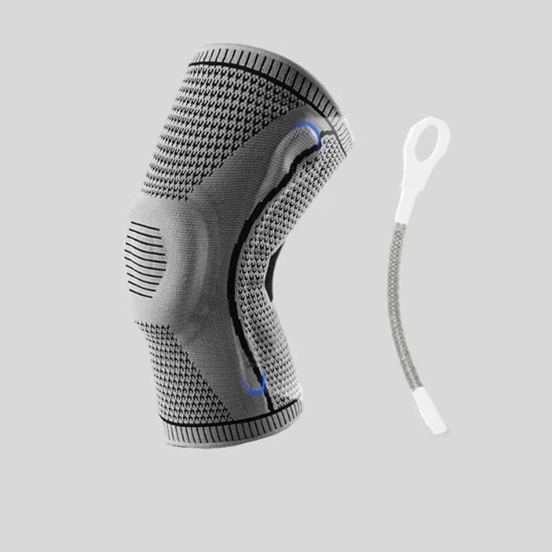Men's Knit for Outdoor Sports, Basketball, Fitness, Running - Silicone Knee Light Summer Support