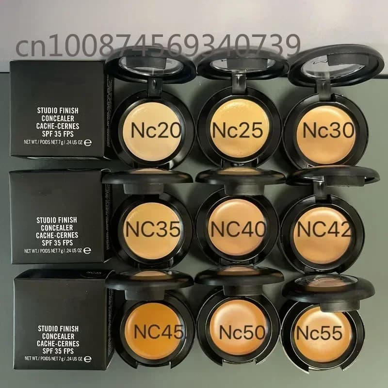 2 pezzi/lotto Correttore di marca Finish Cache - Cernes SPF 35, correttore per il trucco