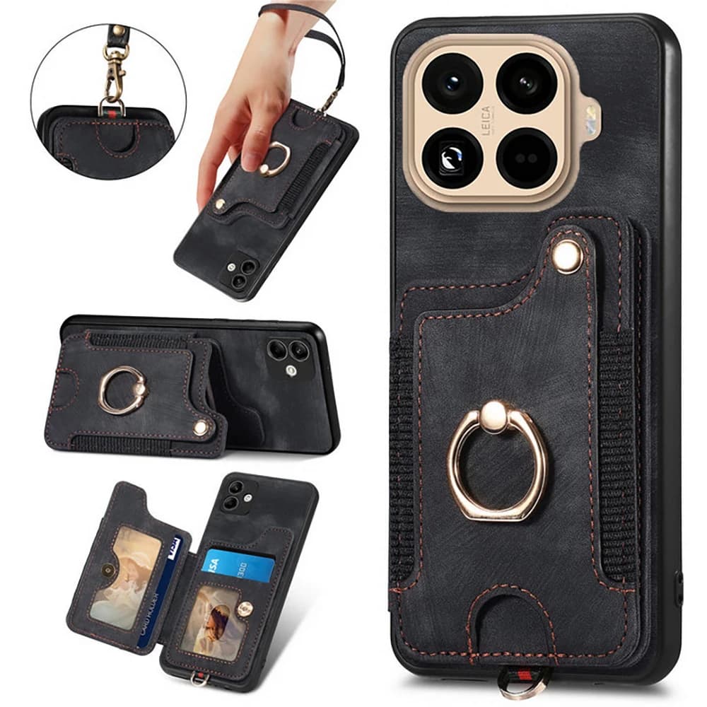 Custodia di lusso per Xiaomi 15T Pro 5G RFID Blocco Portafoglio in pelle Fonda per Xiaomi 15T Magnete Cover posteriore Mi 15T 15 T Pro Etui