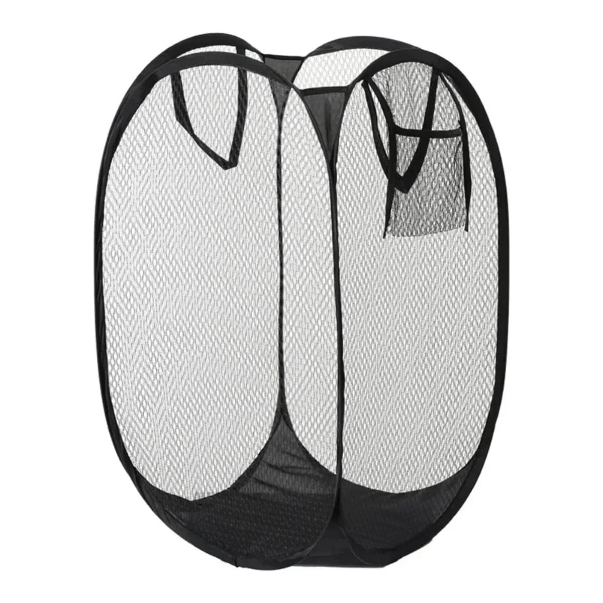Dirty Clothes Basket Skeleton Ventilated Foldable Easy Storage Portable Large Capacity Clothes Basket for Laundry Room Home