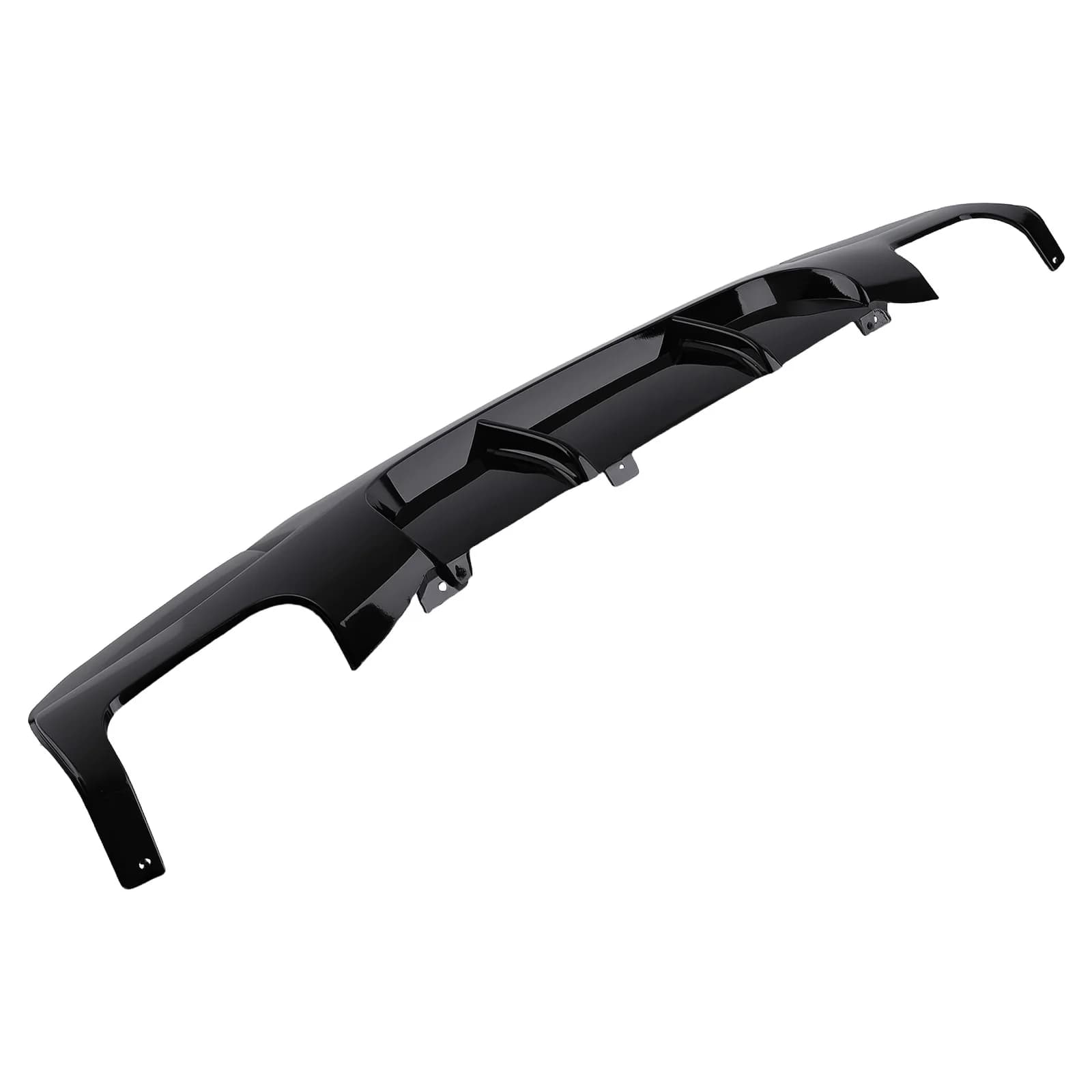 Diffusore Posteriore M Sport per BMW Serie 3 E90 E91 2005-2012 Nero Lucido