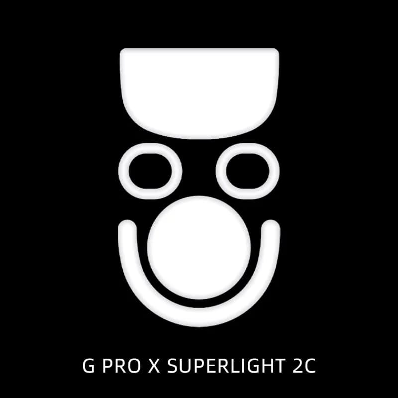 1 Confezione di Piedini per Mouse da Gaming EspTiger ICE V2 per Mouse Wireless Logitech G PRO X Superlight 2C, 0,7mm