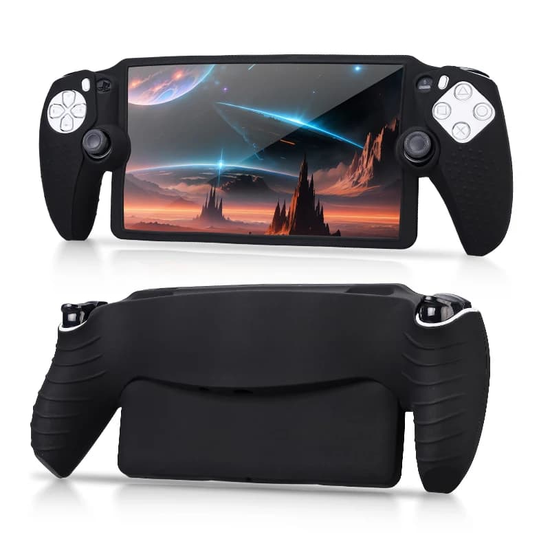 Silicone Protective Case for PS5 PlayStation Portal Handheld Anti-Scratch Rubber Skin Cover Sleeve for PS Portal Accessories