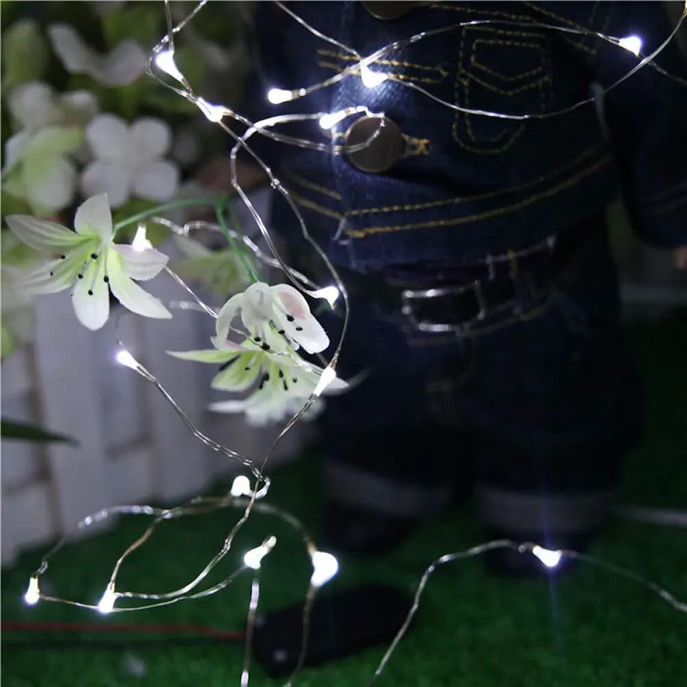 Luci LED Solari per Coperchi di Barattoli, Decorative per Esterni, Giardino, Alimentate a Energia Solare