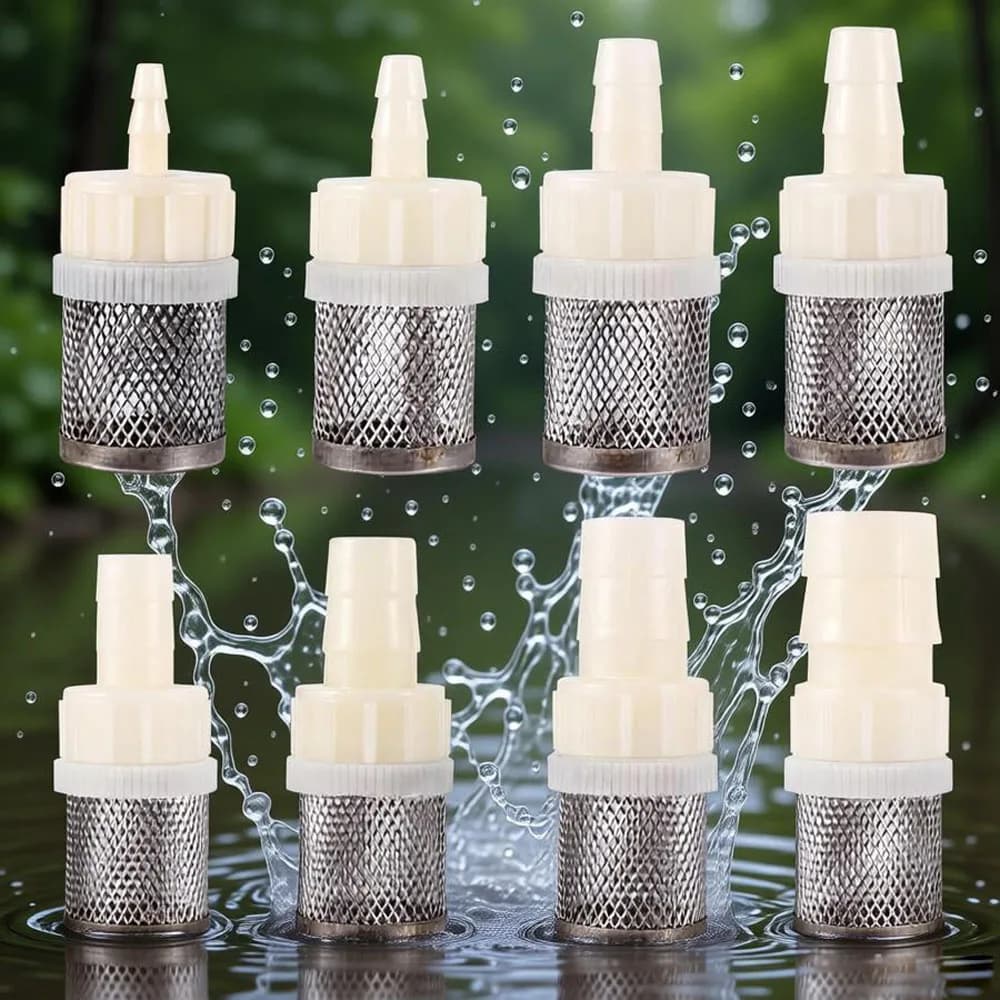 4~20mm Hose Filter Water Pump Inlet Filter Pagoda Joint Aquarium Fish Tank Hose Joint G1/2 Irrigation Water Pipe Filter 5 pcs