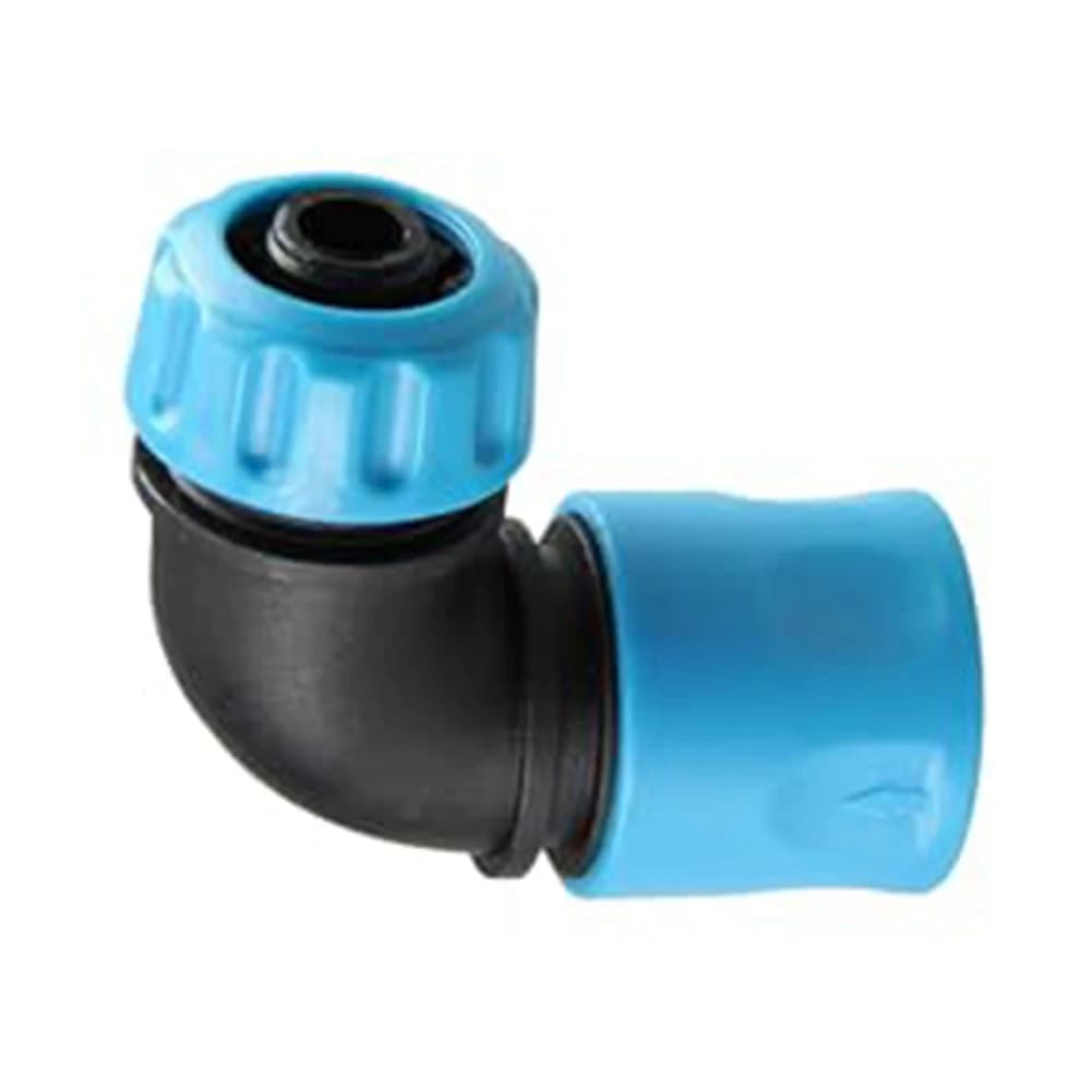 Set di 4 adattatori per tubi a connessione rapida a 90 gradi per tubi da giardino da 12-13 mm, compatibili con uscite dell'acqua standard e irrigatori