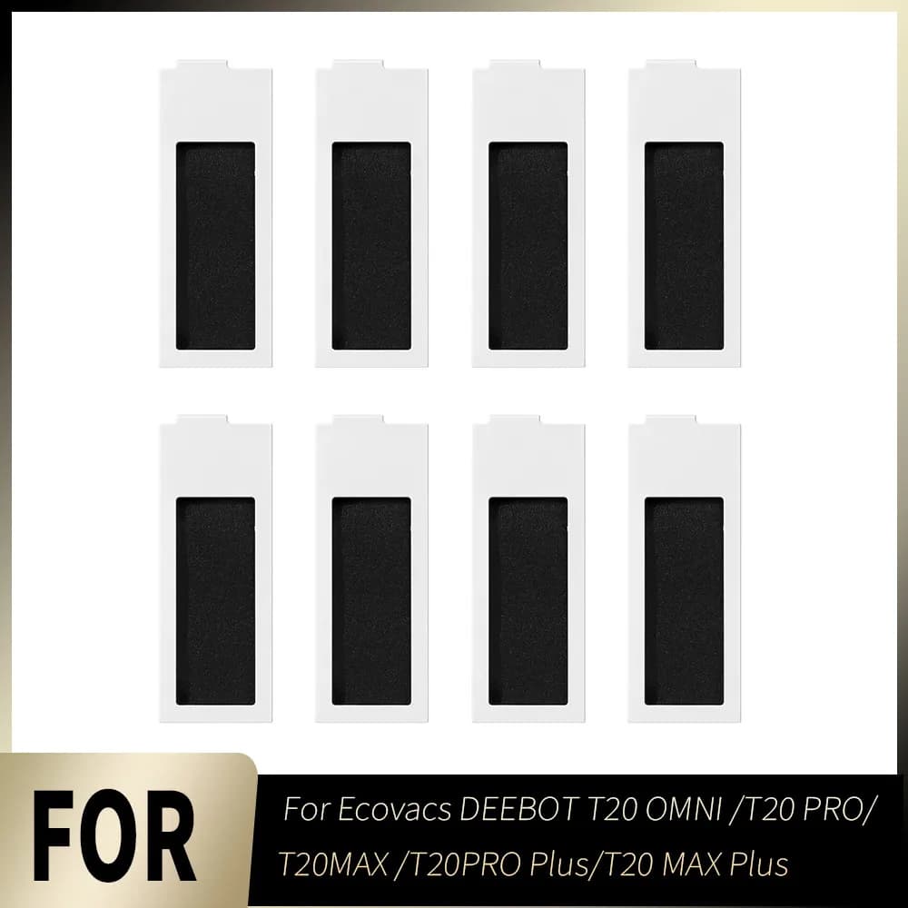 Replacement HEPA Filter Spare Parts For Ecovacs DEEBOT T20 OMNI /T20 PRO/T20MAX /T20PRO Plus/T20 MAX Plus Robot Vacuum Cleaner