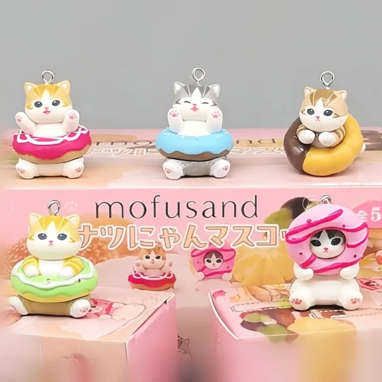 Shaped Mofusand Blind Box Twisted Egg Cat Anime Figure Ornament Cute Doll Handmade Model Decoration Toy Birthday Gift