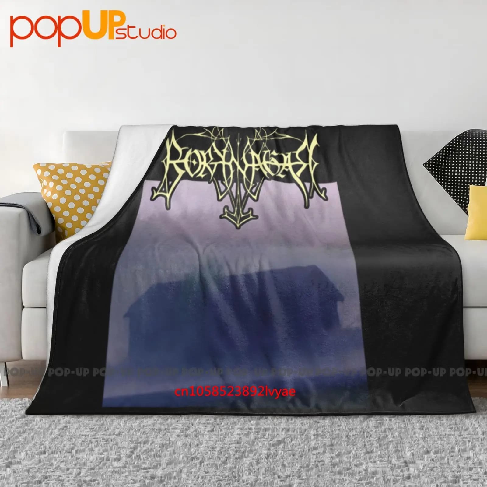 Borknagar - Borknagar Coperta ultra morbida trapunta invernale Copridivano Copriletto