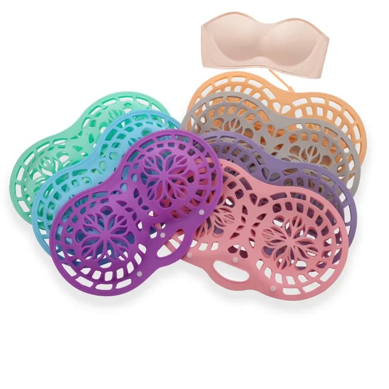 Silicone Bag for Washing Bras, Anti-Deformation Bag for Lingerie, Reusable Bags for Washing Bras in Washer and Dryer