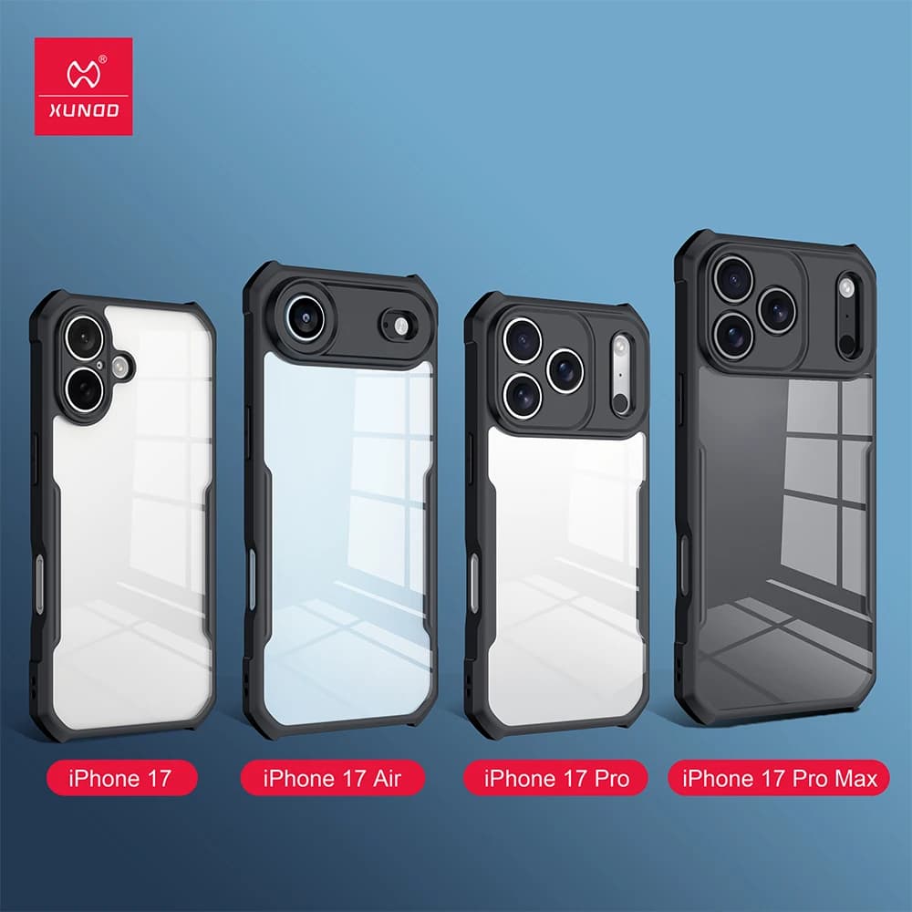 Xundd Per iPhone 17 Pro Max Per iPhone 17 Pro Per iPhone 17 Custodia antiurto Custodia trasparente Custodia magnetica per iPhone 17 Air