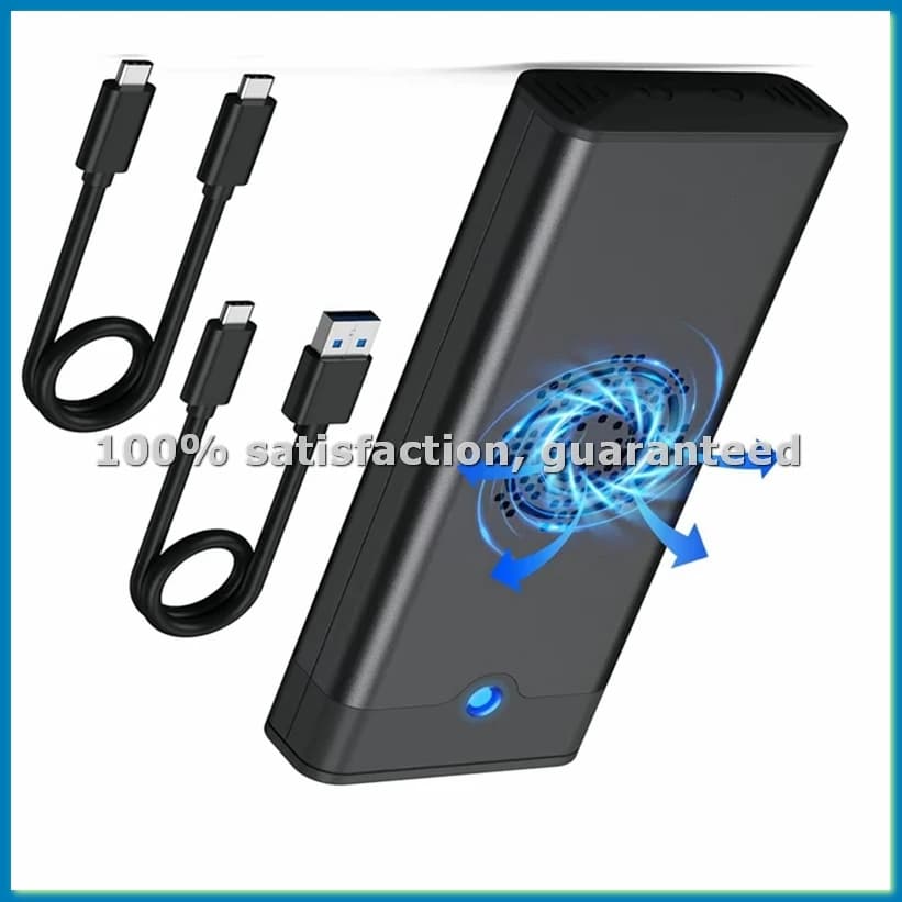 Case SSD M2, Adattatore Enclosure SSD M.2 NVMe SATA, USB 3.2 Gen2 10Gbps, Enclosure Esterno USB C, Supporta Chiavi M e B-ABYS
