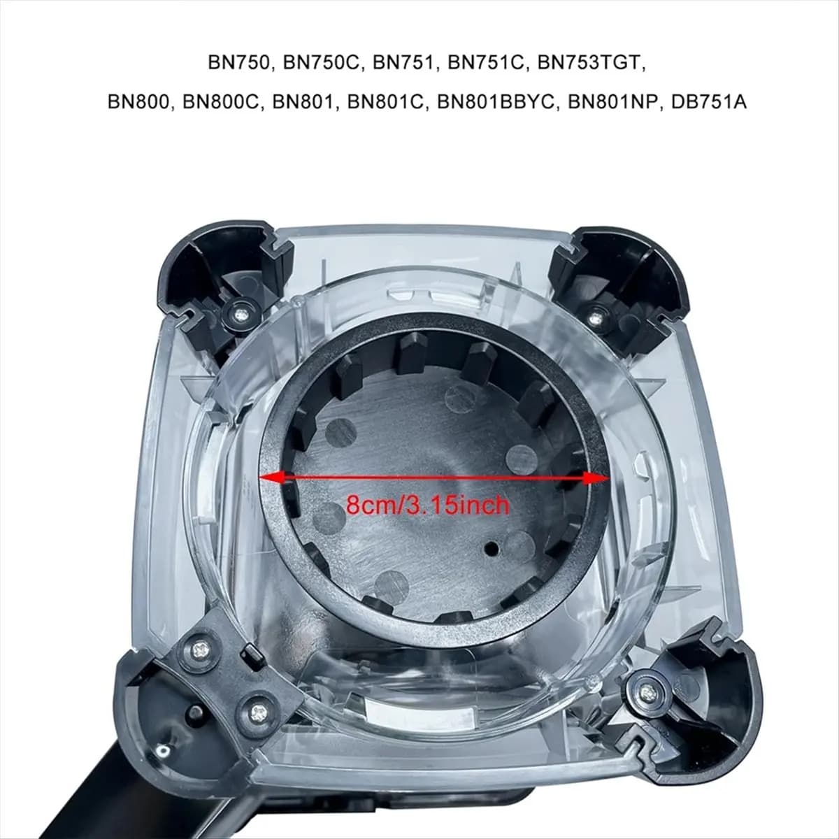 Frizione e perno di trasmissione MALL Blade Drive per BN801, BN800, BN750, DB751A, BN751, BN753TGT, Ricambi per frullatore