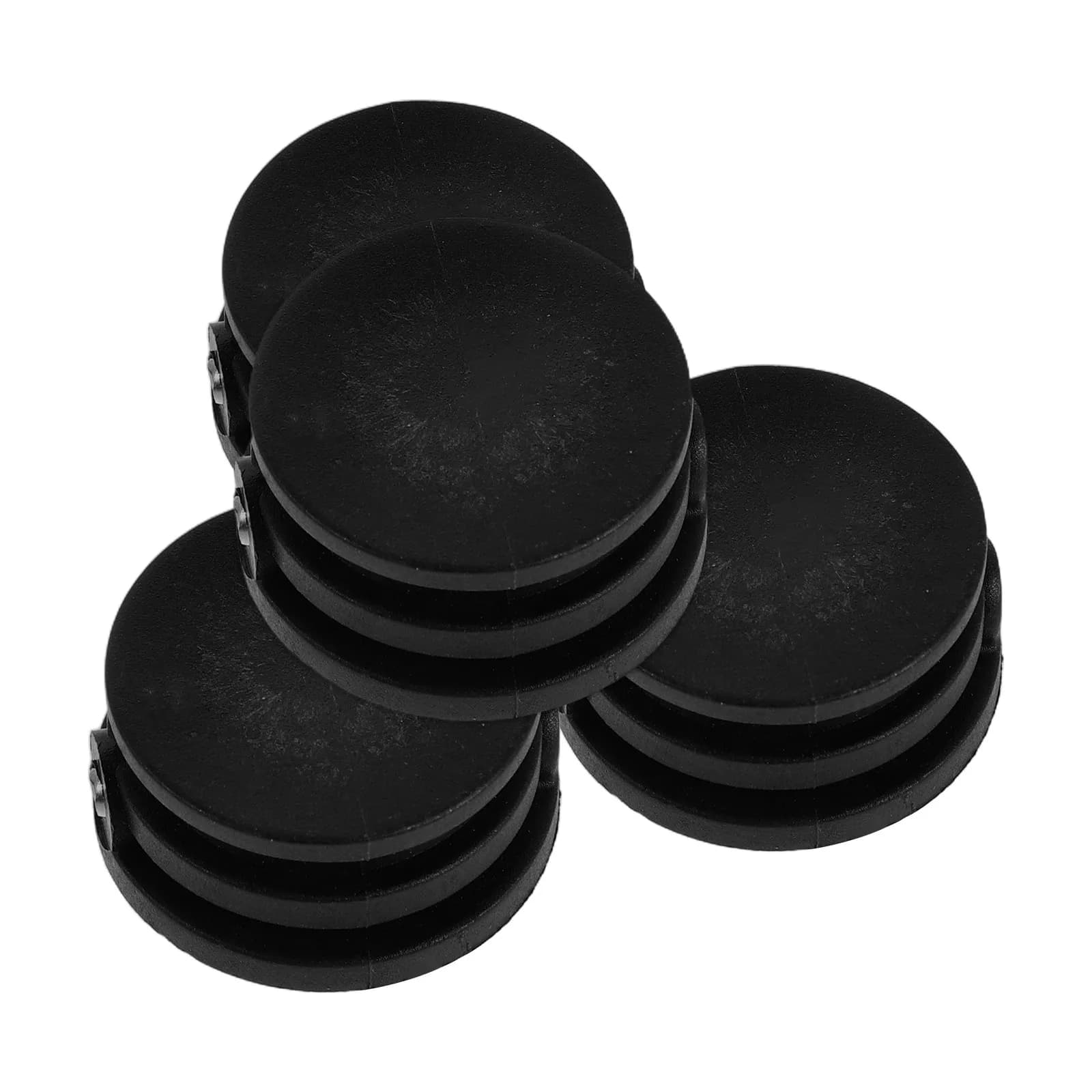 4 Pezzi Connettore per Leash in Plastica Nera per Paddle Board, Tavola da Surf, Kayak, SUP, Leash da Caviglia e Leash da Piede