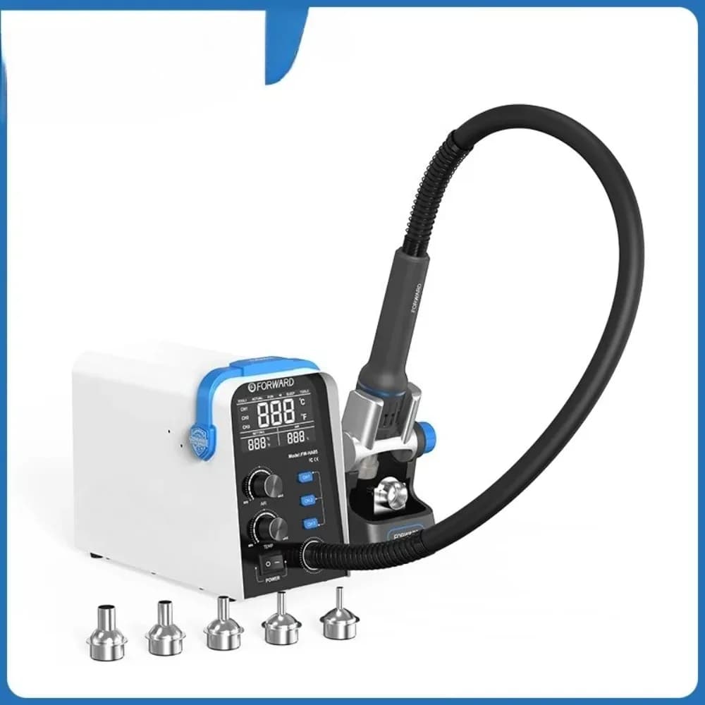 FOR HA05 800W Hot Air Rework SMD Soldering Station With Heat Gun Set Temperature LED Screen Display For Electronics Repairs
