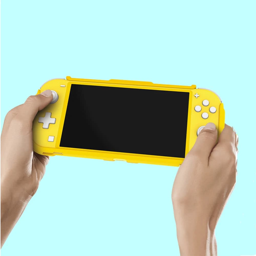 Custodia Protettiva Dobe TNS-19121 per Switch Lite – Supporto Integrato, Contiene 4 Schede di Gioco, Cover Portatile per Gaming