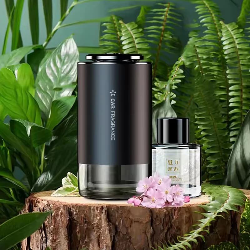 Diffusore di olio essenziale auto Spray intelligente aromaterapia lega di alluminio a bordo avviamento diffusore di fragranze deodoranti per auto