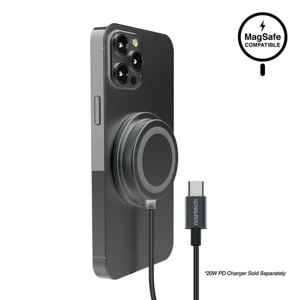 Fast Wireless Charging Support with Magnetic Alignment, Power 15W for Phones