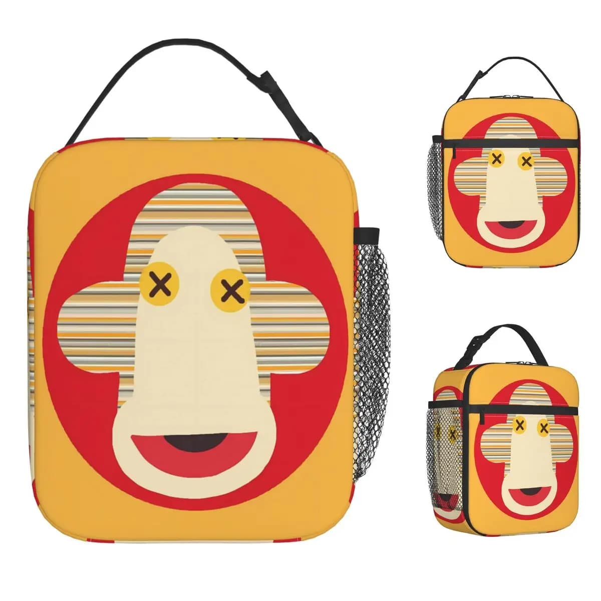Borsa per il pranzo TV commedia cilena da 31 minuti Scatola per il pranzo portatile Borsa termica per ragazze con design grafico scolastico Borse per alimenti impermeabili casual