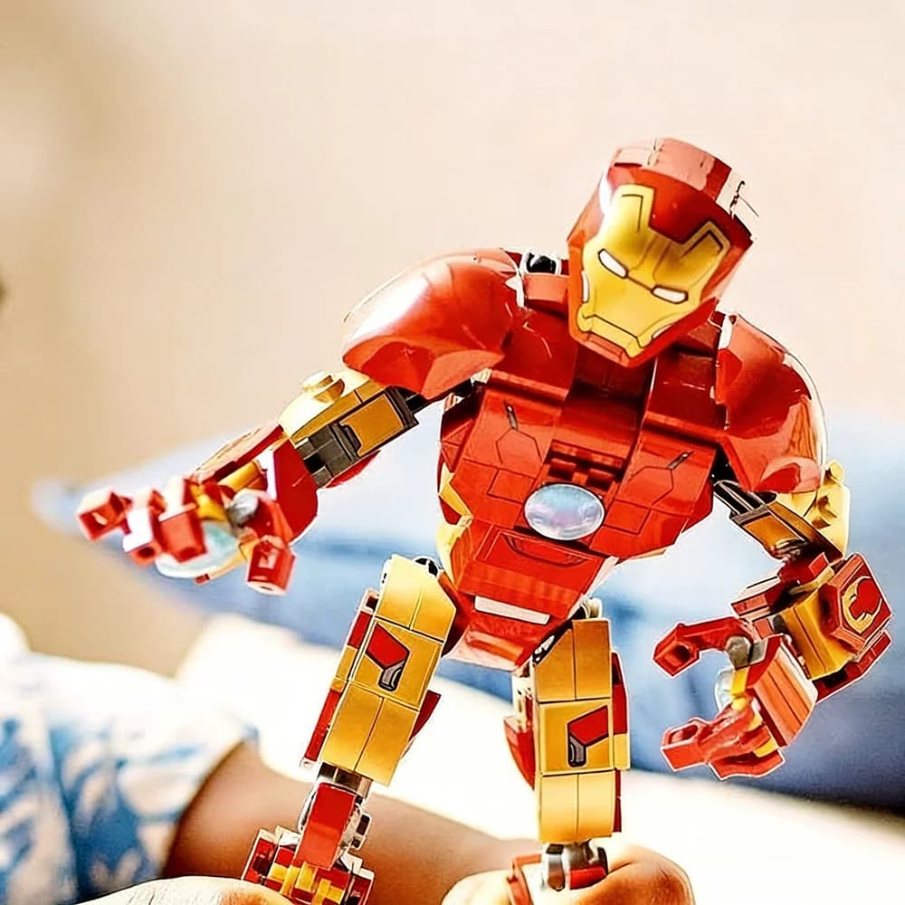 Modellino da Collezione Uomo, Nuovo Set di Costruzioni STEM 76206, 381+ Pezzi, Giocattolo da Assemblare, Modello Educativo da Esposizione per la Cameretta dei Bambini