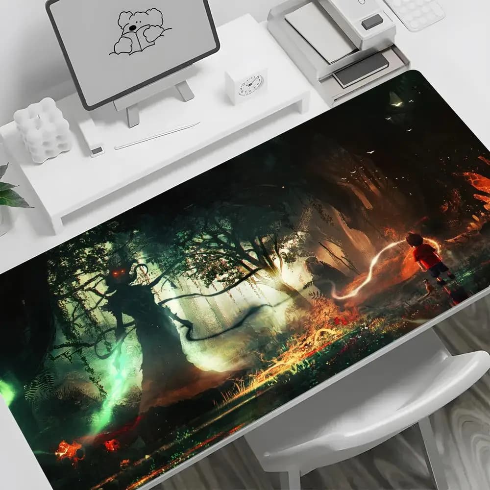 M-Magic the Gathering Mouse Pad antiscivolo grande tastiera mouse tappetino da scrivania tappetino per mouse da gioco in gomma antiscivolo tappeto per laptop 600x300