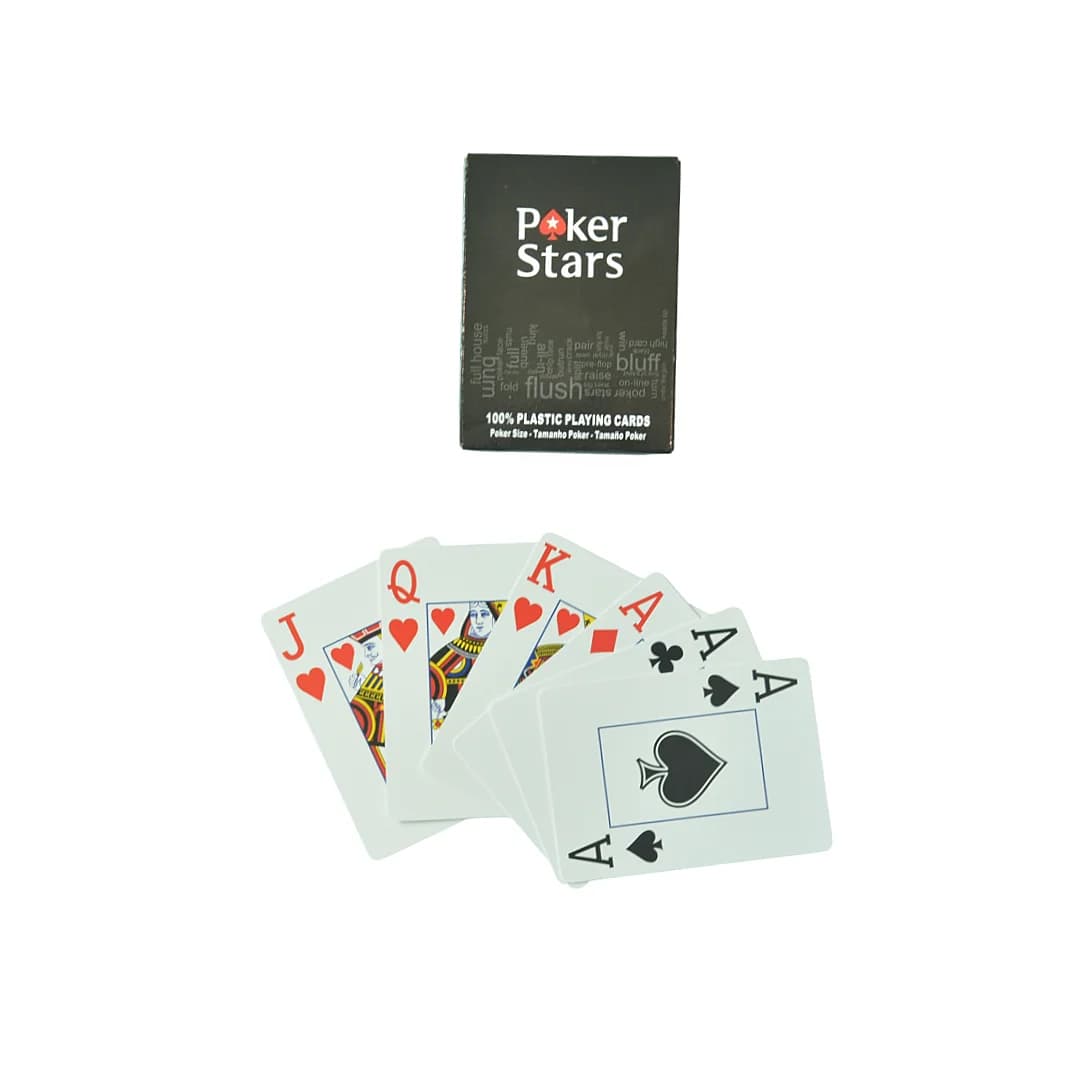 Carte da gioco ideali, "Poker Stars", Carte da gioco, Giochi da tavolo, Ideale per feste, Adatto per riunioni, Adatto per Halloween, Natale