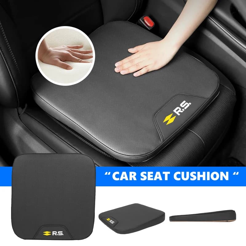 Car Seat Cushion Slow Rebound Support Ergonomic Prolonged Sitting For Renault RS Sport Megane 3 4 2 Clio 5 Line Sandero Scenic