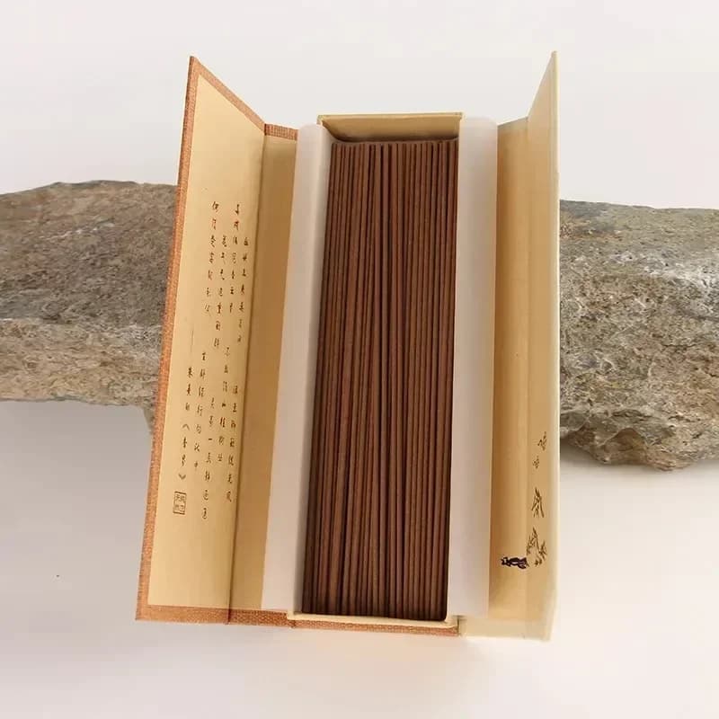 1 box of incense in natural tibetan sandalwood aromatic incense clean air aid for incense sleep