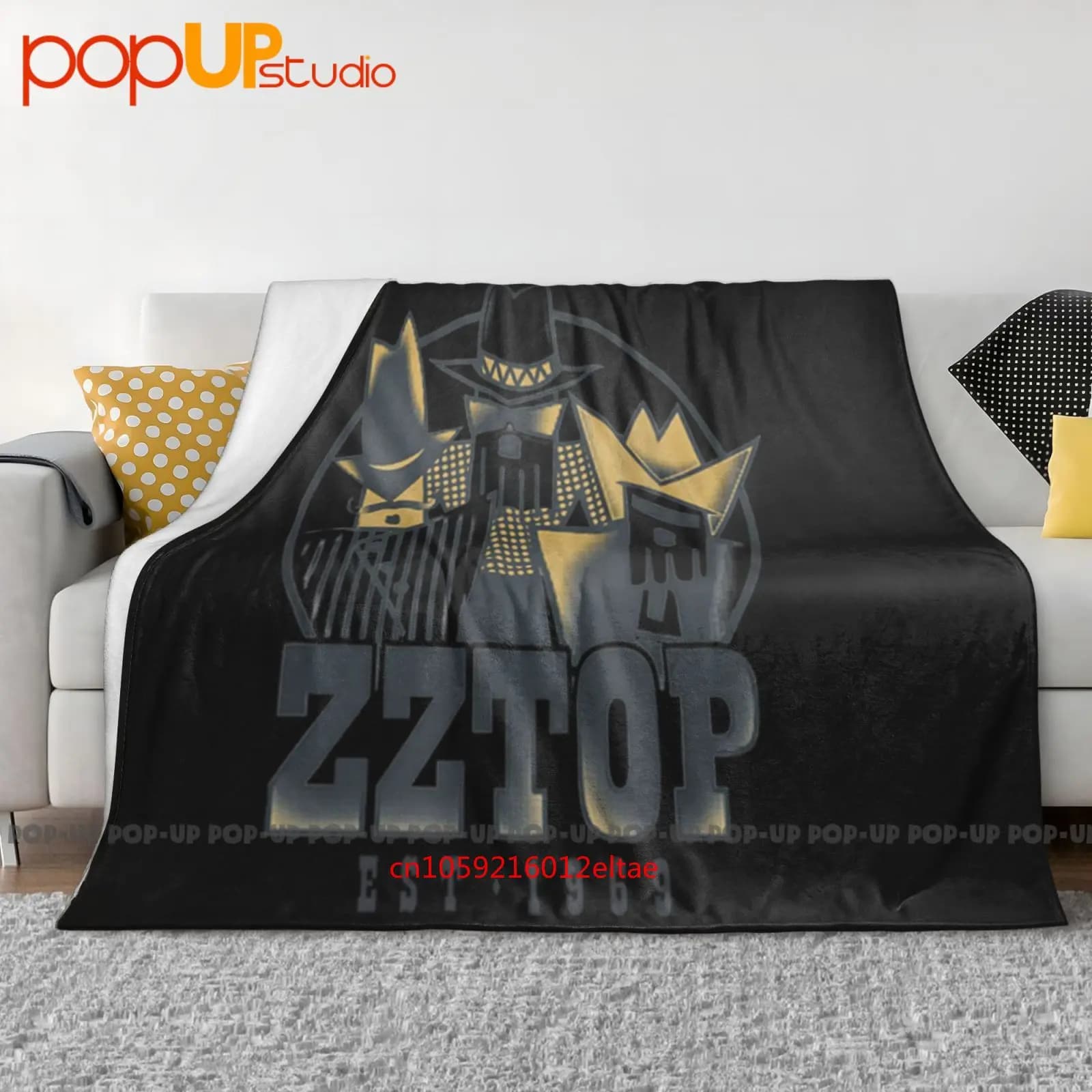 Zz Top Tres Hombres Tour La Grange Me Got Under Pressure For Fans Coperta ultra morbida Trapunta Copridivano invernale Copriletto
