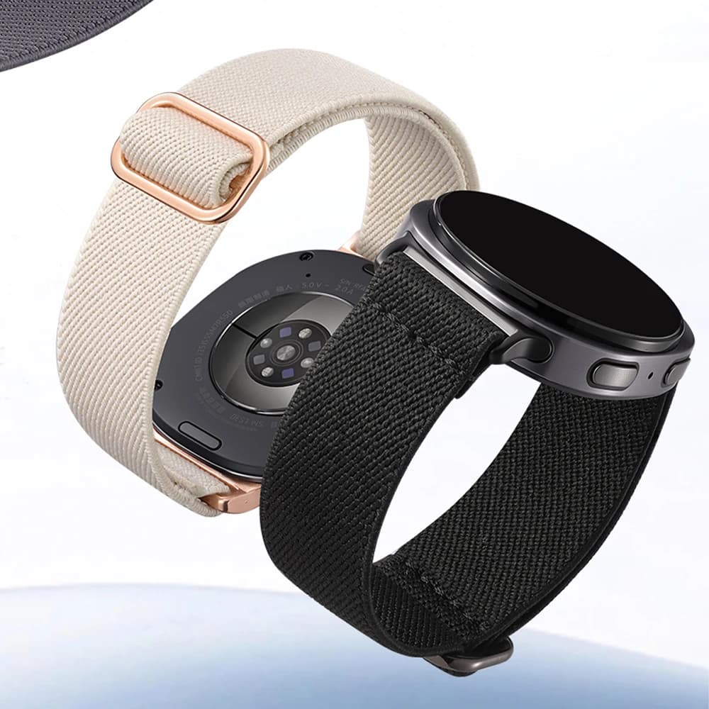 Scrunchie bracelet for Samsung Galaxy 2026 8 44mm 40mm 46mm Sports Bracelet with elastic nylon strap Galaxy Watch 8 classic strap