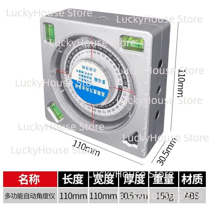 Yumingjiang Magnetic Slope Gauge Multi‑Functional Angle Level Ruler For Tile‑Laying Masonry Work