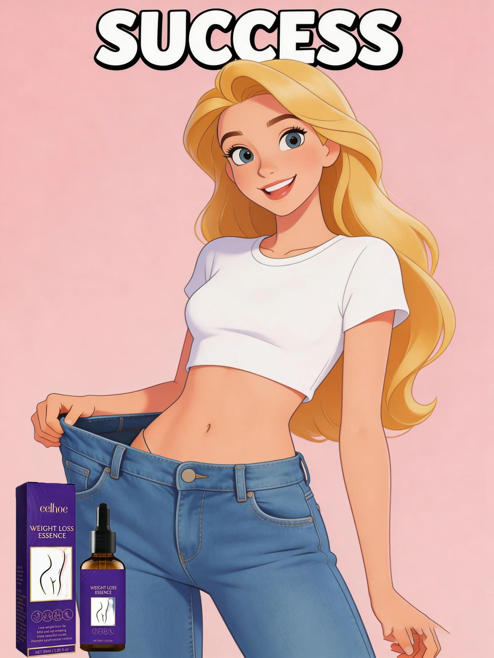 Oli essenziali naturali estratti dal corpo, il collagene migliora l'olio corporeo, brucia il grasso addominale, snellisce le gambe