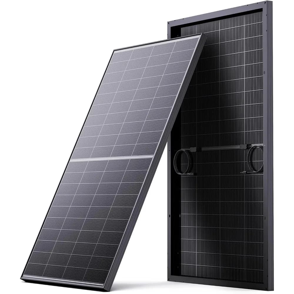 Pannello solare bifacciale tipo N 16BB 200 W, pannello solare da 200 Watt 12 V, modulo fotovoltaico monocristallino ad alta efficienza al 25% per camper camper