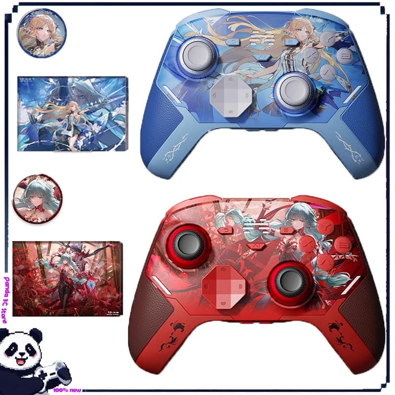 Wuthering Waves Cartethyia Phrolova Controller di gioco Wireless Bluetooth Tri-Mode Tmr Rocker Anime Gioco Switch Tablet Gamepad Regalo