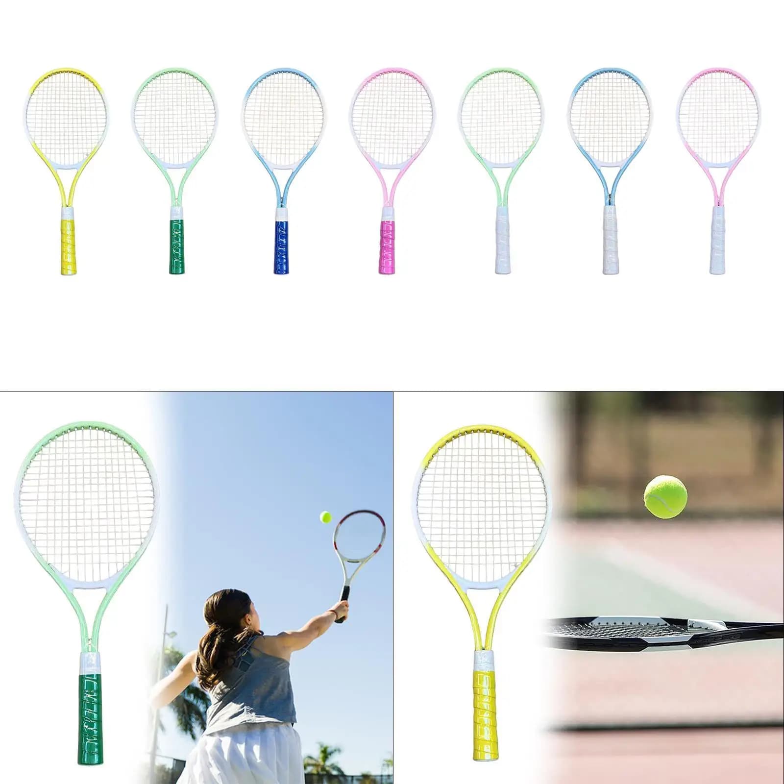 Durable nylon ropes for tennis racket for garden training in the courtyard