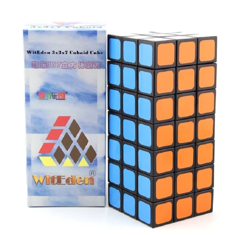 WitEden 3x3x7 Cubo cuboide WitEden 337 Cubo cuboide WitEden Speed Cube Puzzle Toy Regalo per bambini