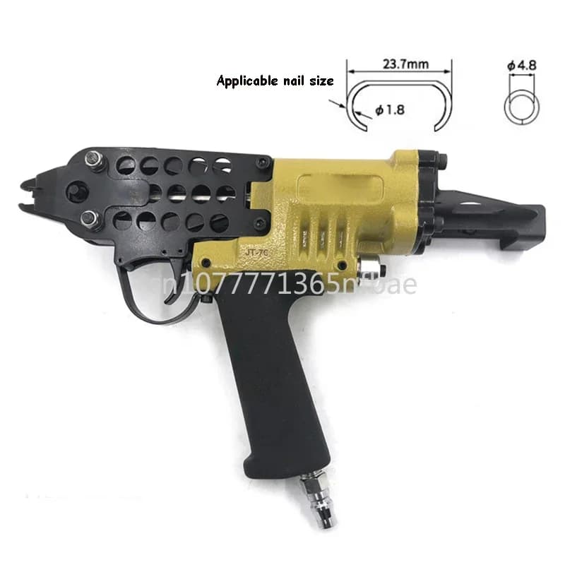 Pistola ad anello ad aria C, cucitrice pneumatica a gabbia, pinza ad anello di maiale, strumento per chiodatrice ad anello a C, per pistola sparachiodi SC7C SC7E Air C,